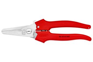 KNIPEX 95 05 190 组合剪,190 mm外径,开口弹簧,锁定装置,防护罩和可调螺丝接头