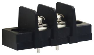 MULTICOMP PRO MP008512 PCB Mount Barrier Terminal Block, 9.5 mm, 1 Row, 2 Ways, 22 AWG, 12 AWG, 25 A