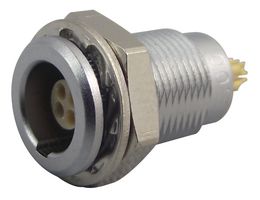 LEMO EGG.00.304.CLL Circular Connector, Standard Circular Connector, 00 Series, Panel Mount Receptacle, 4 Contacts
