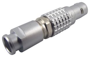 LEMO FGG.0B.302.CLAD52Z 圆形连接器, Standard Circular Connector, 0B系列, 电缆安装插头, 2 触点, 焊接引脚, 推挽