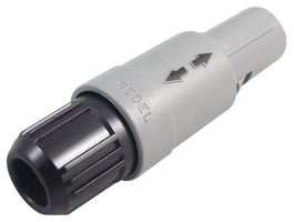 REDEL PAG.M0.2GL.AC39N Circular Connector, Standard Circular Connector, 1P Series, Cable Mount Plug, 2 Contacts