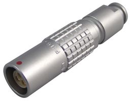LEMO PHG.0B.303.CLLD52Z 圆形连接器, Standard Circular Connector, 0B系列, 电缆安装插座, 3 触点, 焊接插座, 推挽