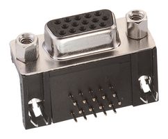 WURTH ELEKTRONIK 618015331023 D Sub Connector, High Density, Plug, WR-DSUB, 15 Contacts, DE, Solder