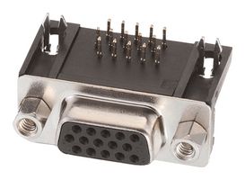 WURTH ELEKTRONIK 618044330923 D Sub Connector, High Density, Receptacle, WR-DSUB, 44 Contacts, DB, Solder