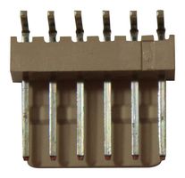WURTH ELEKTRONIK 61900619521 引脚针座, 线至板, 2.54 mm, 1 排, 6 触点, 通孔直角, WR-WTB