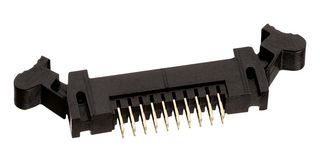 WURTH ELEKTRONIK 62504422021 引脚针座, 带杆, 线至板, 2 mm, 2 排, 44 触点, 通孔直型, WR-BHD