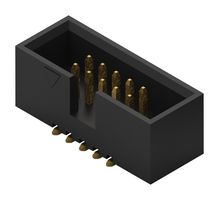 WURTH ELEKTRONIK 62731020621 Pin Header, Wire-to-Board, 1.27 mm, 2 Rows, 10 Contacts, Surface Mount Straight, WR-BHD