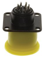 SOURIAU-SUNBANK / EATON 85102E106S50 圆形连接器, 851 Series, MIL-DTL-26482 I系列, 墙壁安装插座, 6 触点, 焊接插座, 卡口