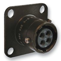 SOURIAU-SUNBANK / EATON 85102E1419S50 Circular Connector, 851 Series, MIL-DTL-26482 Series I, Wall Mount Receptacle, 19 Contacts