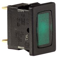MULTICOMP PRO MP008560 氖指示灯, 250 VAC, 绿色, 矩形