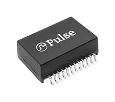 PULSE ELECTRONICS HX6096NL 以太网和LAN变压器, 10/100/1000 Base-T PoE, 1端口, 1:1, 300 µH, 1.5 kV, 表面安装
