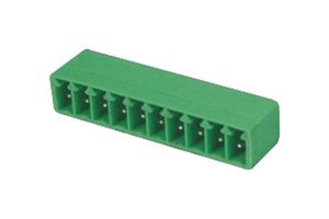 AMPHENOL ANYTEK OQ0632510000G Terminal Block, Header, 3.81 mm, 6 Ways, 10 A, 300 V, Through Hole Right Angle