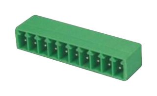 AMPHENOL ANYTEK OQ0312510000G Terminal Block, Header, 3.5 mm, 3 Ways, 10 A, 300 V, Through Hole Right Angle