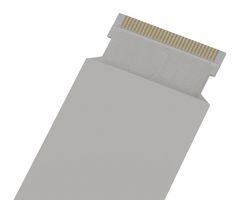 MOLEX 15022-0230 FFC/FPC线缆, 30 芯, 0.5 mm, 同相触芯, 2 ", 51 mm, 白色