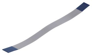 MOLEX 15266-0439 FFC/FPC线缆, 40 芯, 0.5 mm, 同相触芯, 8 ", 203 mm, 白色