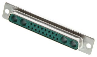 MOLEX / FCT 173107-0084 Combination Layout D Sub Connector, 173107 Series, DC-21WA4, Receptacle, 21 Contacts