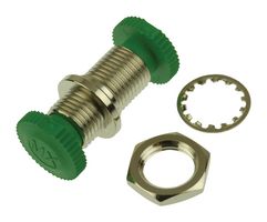 MOLEX 106152-3000 Fiber Optic Adapter, Singlemode, FC, FC, Metal Body, Straight Adapter, APC