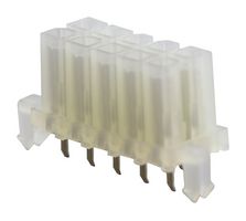 MOLEX 15-24-7104 PCB Receptacle, Board-to-Board, Wire-to-Board, 4.2 mm, 2 Rows, 10 Contacts, Female Receptacle
