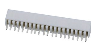 MOLEX 22-18-2201 PCB Receptacle, Board-to-Board, 2.54 mm, 1 Rows, 20 Contacts, Female Receptacle