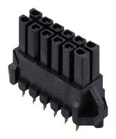 MOLEX 44769-1202 PCB Receptacle, Board-to-Board, Wire-to-Board, 3 mm, 2 Rows, 12 Contacts, Female Receptacle