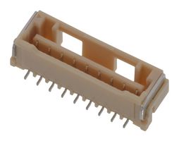 MOLEX 502443-0970 PCB Receptacle, Wire-to-Board, 2 mm, 1 Rows, 9 Contacts, Female Receptacle, Surface Mount
