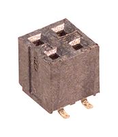 MOLEX 79109-1005 PCB Receptacle, Board-to-Board, 2 mm, 2 Rows, 12 Contacts, Female Receptacle, Surface Mount