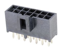 MOLEX 105310-1114 Pin Header, Wire-to-Board, 2.5 mm, 2 Rows, 14 Contacts, Through Hole Straight