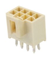 MOLEX 105310-2208 Pin Header, Wire-to-Board, 2.5 mm, 2 Rows, 8 Contacts, Through Hole Straight