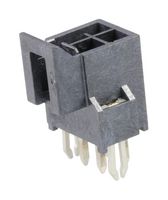 MOLEX 105312-1204 引脚针座, 电源, 线至板, 2.5 mm, 2 排, 4 触点, 通孔直型, Nano-Fit 105312 Series