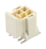 MOLEX 105429-2104 引脚针座, 线至板, 2.5 mm, 2 排, 4 触点, 表面安装直型, Nano-Fit 105429 Series
