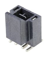 MOLEX 105431-1202 引脚针座, 线至板, 2.5 mm, 1 排, 2 触点, 表面安装直型, Nano-Fit 105431 Series