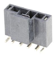 MOLEX 105431-1204 引脚针座, 线至板, 2.5 mm, 1 排, 4 触点, 表面安装直型, Nano-Fit 105431 Series