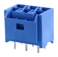 MOLEX 151048-1601 引脚针座, 电源, 线至板, 6.5 mm, 2 排, 6 触点, 通孔直型, CP-6.5 151048 Series