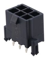 MOLEX 172675-0613 Pin Header, Wire-to-Board, 4.2 mm, 2 Rows, 6 Contacts, Through Hole Straight