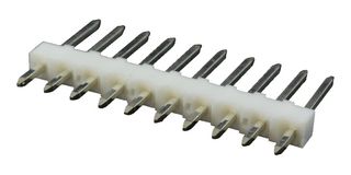MOLEX 22-03-2141 引脚针座, 板至板, 线至板, 2.54 mm, 1 排, 14 触点, 通孔直型, KK 254 4030 Series