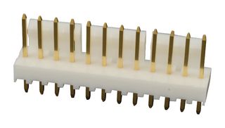 MOLEX 22-11-2122 引脚针座, 信号, 线至板, 2.54 mm, 1 排, 12 触点, 通孔直型, KK 254 6373 Series