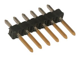 MOLEX 22-28-4063 Pin Header, Board-to-Board, Wire-to-Board, 2.54 mm, 1 Rows, 6 Contacts, Through Hole Straight