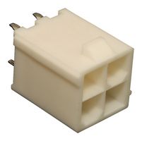 MOLEX 39-31-0048 引脚针座, 线至板, 4.2 mm, 2 排, 4 触点, 通孔直型, Mini-Fit Jr. 5566 Series