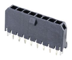 MOLEX 43650-0818 Pin Header, Wire-to-Board, 3 mm, 1 Rows, 8 Contacts, Through Hole Straight