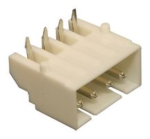 MOLEX 53259-0429 引脚针座, 线至板, 3.5 mm, 1 排, 4 触点, 通孔直角, Mighty-SPOX 53259 Series