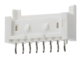 MOLEX 53375-0810 引脚针座, 线至板, 2.5 mm, 1 排, 8 触点, 通孔直型, Mini-Lock 53375 Series