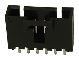 MOLEX 70543-0040 Pin Header, Wire-to-Board, 2.54 mm, 1 Rows, 6 Contacts, Through Hole Straight, SL 70543 Series