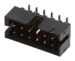 MOLEX 87832-1222 Pin Header, Board-to-Board, Wire-to-Board, 2 mm, 2 Rows, 12 Contacts, Surface Mount Straight