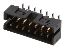 MOLEX 87832-1423 引脚针座, 板至板, 线至板, 2 mm, 2 排, 14 触点, 表面安装直型, Milli-Grid 87832 Series