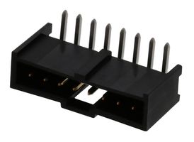 MOLEX 90136-2208 引脚针座, 线至板, 2.54 mm, 1 排, 8 触点, 通孔直角, C-Grid III 90136 Series
