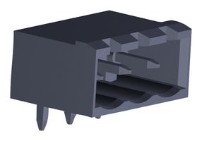 MOLEX 39532-1003 Terminal Block, Header, 5.08 mm, 3 Ways, 15 A, 300 V, Through Hole Right Angle