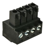 MOLEX 39500-0004 插拔式接线端子, 3.5 mm, 4 路, 30 AWG, 16 AWG, 1.5 mm², 螺丝