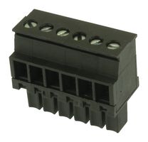 MOLEX 39503-2006 插拔式接线端子, 3.5 mm, 6 路, 24 AWG, 16 AWG, 1.31 mm², 螺丝