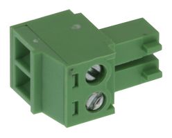 MOLEX 39510-5002 插拔式接线端子, 3.81 mm, 2 路, 24 AWG, 16 AWG, 1.31 mm², 螺丝