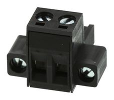 MOLEX 39534-0002 插拔式接线端子, 5.08 mm, 2 路, 26 AWG, 12 AWG, 3.31 mm², 螺丝